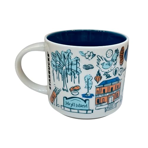 Taza de Cerámica Starbucks Georgia 14 Oz miniatura 2