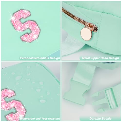 Image of Uygafly Gift for Teen Girls Kids Daughter Her - Birthday Gifts for 3 4 5 6 7 8 9 10 11 12 13 Year Old Girls,Fanny Pack Crossbody Bag Purse Belt Bag Cute Trendy Stuff | Green,S