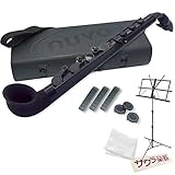 Nuvo ヌーボ プラスチック製 サックス jSAX Black/Black ブラック/ブラック サクラ楽器オリジナル上達セット