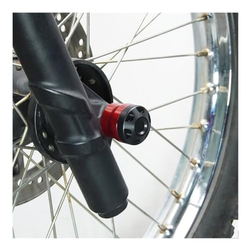 Glissières de protection roue moto contre les rayures de chute