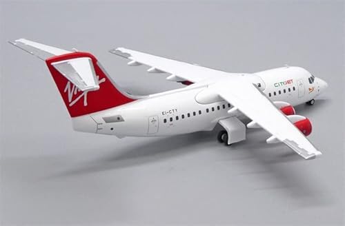 Jc Wings Bae 146-200A Virgin Express City Jet Ei-Cty With Stand Limited Edition 1/200 Diecast Aircraft Pre-Built Model #TOP1