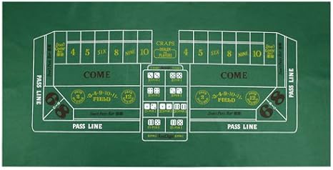 Brybelly Craps Table Felt