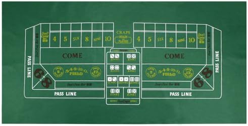 Brybelly Craps Table Felt