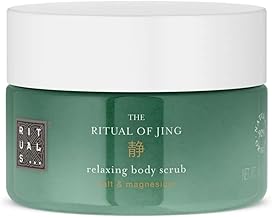 RITUALS Body Scrub The Ritual of Jing - Body Salt Scrub Made with Magnesium and Lotus Flower and Jujube Fragrance - Made from 92% Natural Origin Ingredients - 250g
