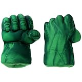 MSemis Hulk Spidermanhandschuhe Hände Boxhandschuhe für Kinder Kinder Lustige Spielwaren Fäuste Handschuh Halloween Kostüm Set Cosplay Kostüm Verkleidung Grün One Size