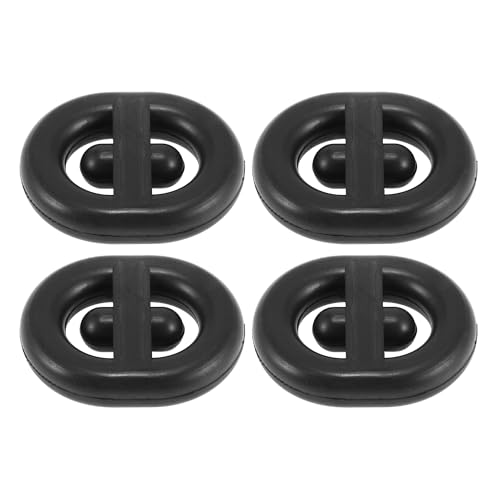 REPAIROCK 07358 4Pcs Escape Silenciador Goma Soporte para VW Golf Passat Escape Colgador Montaje Silenciador Soporte Aislador Buje para Audi 80 90 6014920082