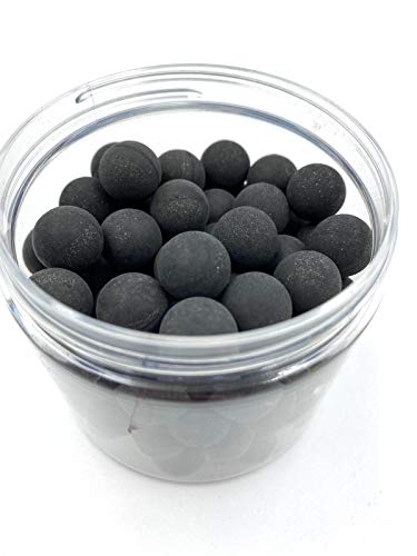 100X Premium Quality Hard Mix Rubber Steel Balls Paintballs Reballs Powerballs In 50 Cal. For Shooting Training Home And Self Defense Pistols In 50 Caliber #TOP3