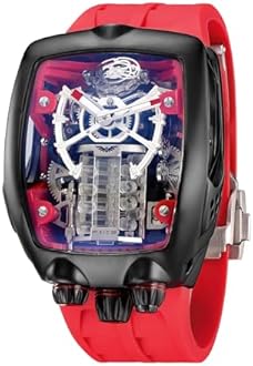 FEICE Watches for Men Automatic Skeleton Watch Waterproof Sapphire Crystal Japanese Movement Supercar Wristwatch Anti Shock Business Tourbillon FM666