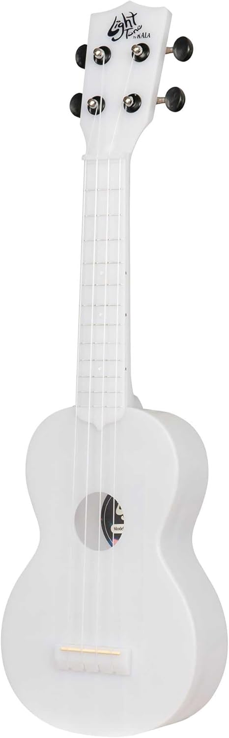 Kala Light Tone™ Color-Changing Light-Up Soprano Ukulele – LED Ukulele with 10 Light Modes, USB-C Rechargeable, ABS Body, Aquila Strings, Beginner-Friendly Ukulele