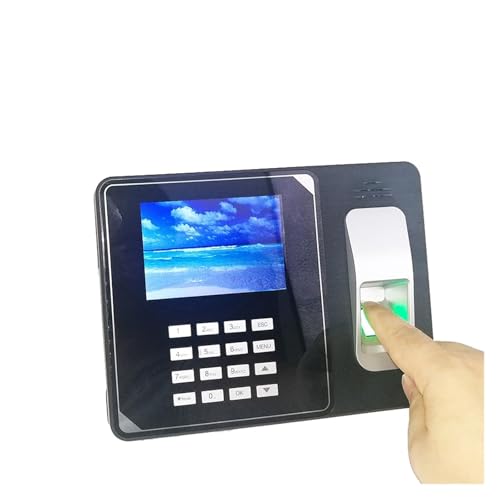 Pointeuse horaire biométrique par empreinte digitale et carte de présence avec batterie intégrée
