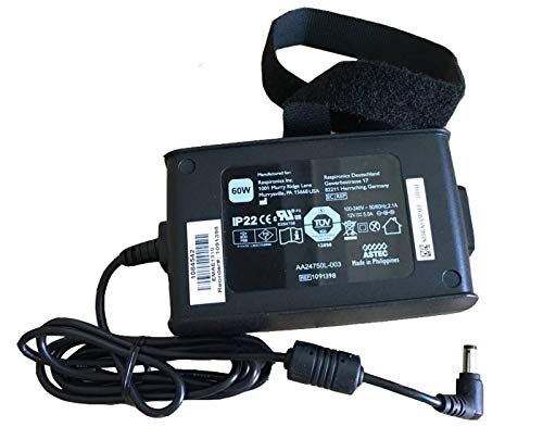 UPBRIGHT 60W AC/DC Adapter Compatible with Philips Respironics PR REMstar C-Flex AA24750L-003 MW115RA1200N09 REF 1091398 One 60&80 Series CPAP APAP BIPAP Pro DOM 460P IP22 Medistrom Pilot-12 Power