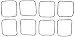 MAHLE Original MS19825 Engine Intake Manifold Gasket Set