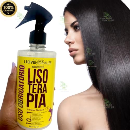 Lisoterapia Pro Defrizante Térmico 10 em 1 – Protetor Térmico Definitivo 230°C para Cabelos Lisos |