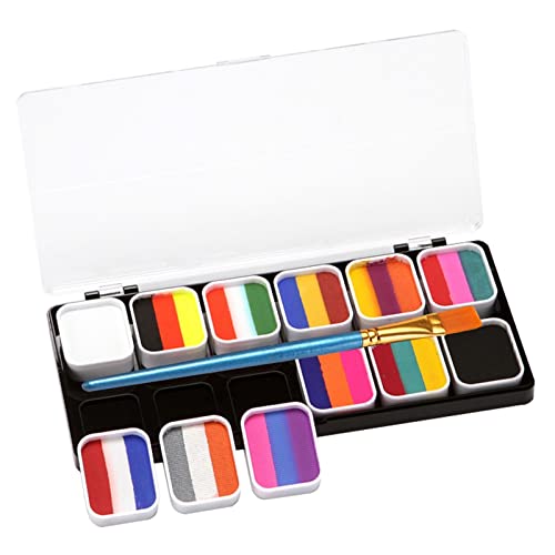 Conjunto de maquiagem de pintura corporal facial,Conjunto de maquiagem de pintura corporal à base de