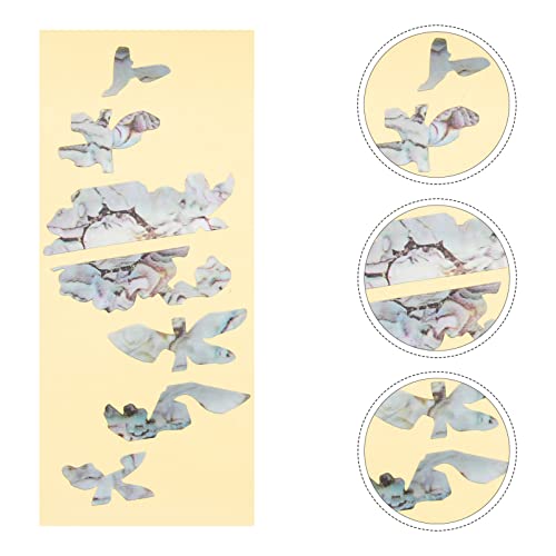 Label Sticker Guitar Neck Fretboard Sticker Sheet: Guitar Flower Pattern Stickers Guitar Decals Guitar Fret Inlay Decals For Music Guitar Bass Acoustic Guitar Labeling Stickers #TOP7