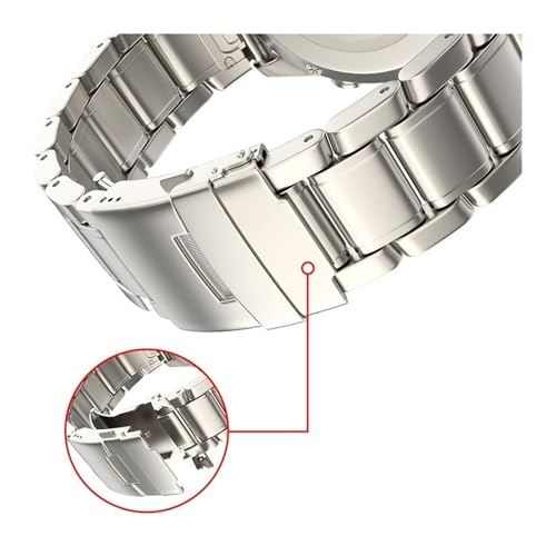 Bracelet titane Garmin Fenix 8 E 7X 6X Forerunner 965 ajustement rapide 22mm - 5