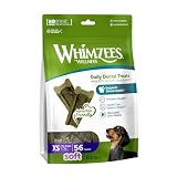 WHIMZEES Palitos Soft XS, 56 Piezas – Talla XS, Golosinas para Perros Muy Pequeños Senior, Naturales y Sin Cereales, Vegetarianas, Sin Azúcares Añadidos