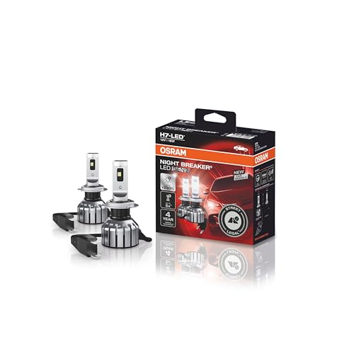 OSRAM NIGHT BREAKER LED H7 GEN 2, abbaglianti e anabbaglianti con omologazione stradale, 12V, fino al 230% di luminosità in più