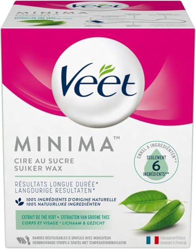 Veet - Cera de azúcar (250 ml), color verde