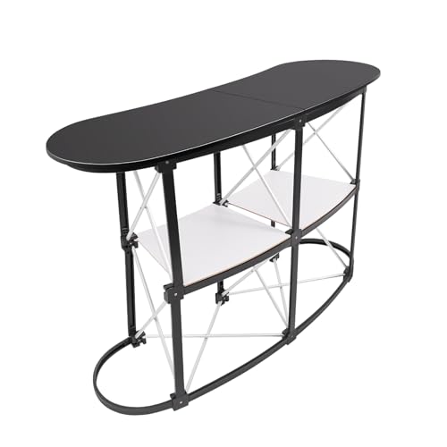 Portable Trade Show Podium Table Display Exhibition Counter Stand 51.97×15.75 inch countertop - Thumbnail 7