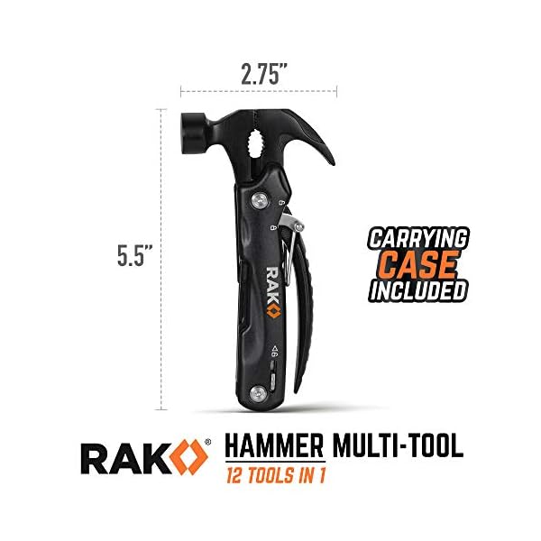 RAK Hammer Multitool Birthday Gifts for Men Cool Unique Gifts For Men
