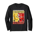 Cartoon Mustard Ketchup Fighting Anime Style