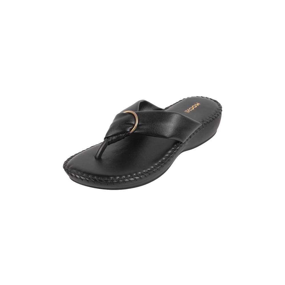 mochi Women Flat Comfort Thong Slip-on Chappal-picture-47