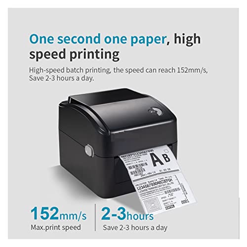 Image of Printer WiFi Port 4 * 6 Inch Shipping Label Printer Barcode Printer Express Post Tax Store Black White Thermal Printer