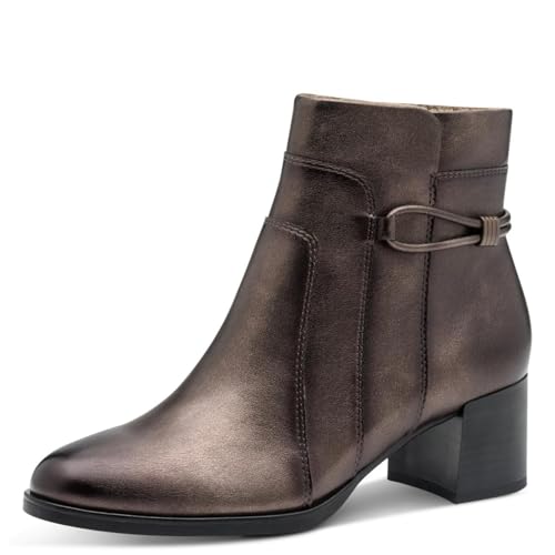 Bottines femme à talon Jana avec fermeture éclair - Chaussures élégantes vegan