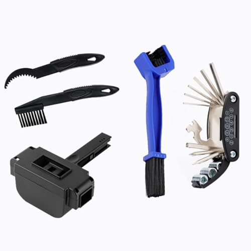 Nohumem] 5-in-1 Bike Chain Cleaner & Emergency Repair Tool Kit