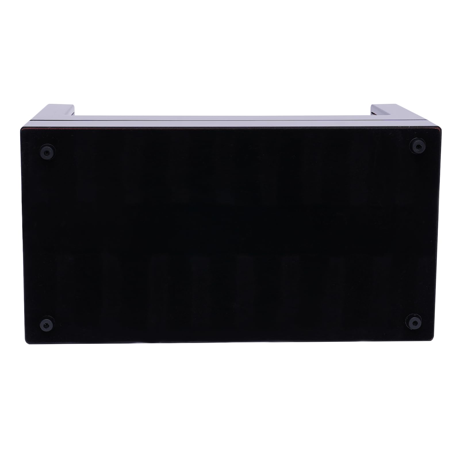 OUKANING Automatische Uhrenbeweger Box Für 4+0/4+6 Uhren, Lackbackverfahren, Automatik Uhrenbox Aus Samtstoff+Mittelfaserplatte, Mit Leisem Motor, Display Box Geschenk