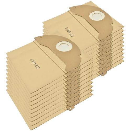 �|���@�p�o�b�O�AKarcher�Ή��A6.904-322.0�A�t�B���^�[�o�b�O�AKarcher�Ή��AWD2�AMV2�AWD 2.200 WD2250 A2004 A2054 A2099�V���[�Y Hoover�o�b�O(20pcs)