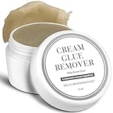 Eyelash Extensions Cream Glue Remover - 15ml, Natural Pigment, Professional Eyelashes Extensions...