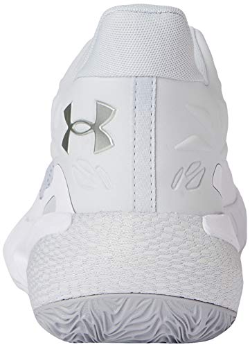 Under Armour Unisex Hovr Havoc 3 Basketball Shoe, White (102)/Halo Gray, 4 Us Men #TOP2
