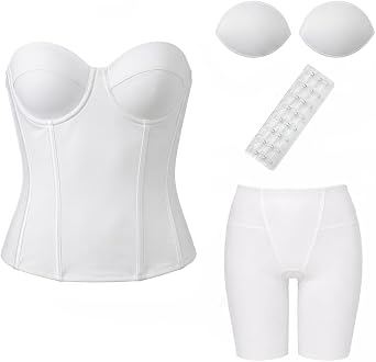 Amazon | White Angel ブライダルインナー 2点セット ガードル