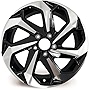 New Single 17' 17x7.5 Alloy Wheel for Honda Accord 2016 2017 Machined Black OEM Quality Replacement Rim