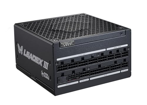 Image of Super Flower Leadex III ATX 3.1 750W Cybenetics Gold Certified, 80+ Gold, 10 Years Warranty, ECO Semi-Fanless Mode, FDB Fan with Copper Shaft, Full Modular Power Supply, SF-750F14GE, Black