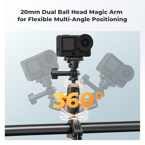 K&F CONCEPT Handlebar Bike Mount with 360° Dual Ball Head, Camera Clamp by K&F CONCEPT - Used condition - Image 4
