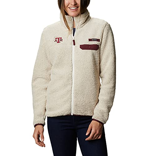 NCAA Texas A&M Aggies Women s Mountain Side Heavyweight Fleece, X-Large, TAM - Chalk Deep Maroon