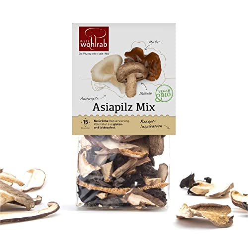 Asiapilz Mix - getrocknete Asia Pilze Bio 30 g Cover