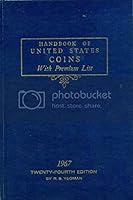 Handbook of United States coins: With premium list, 1967 B0007G2IE8 Book Cover
