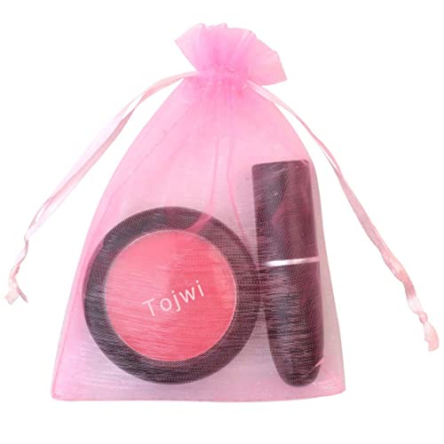 Tojwi 50Pcs Organza Bags-Mix Color 3.54''X4.33''(9X11Cm) Satin Drawstring Organza Pouch Wedding Party Favor Gift Bag Jewelry Watch Bags #TOP5