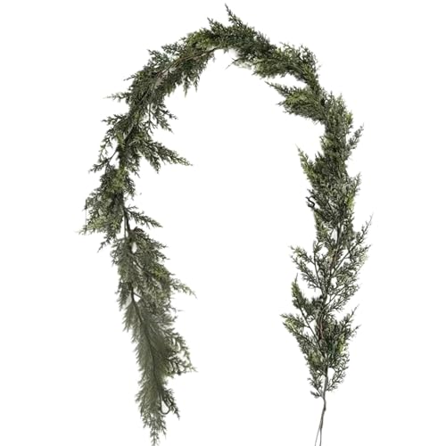 Girlande Weihnachten, 270cm Realistische Kieferngirlande, Künstliche...