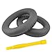 Geekria Replacement Ear Pads + Headband Cover Set for Bose SoundTrue Around-Ear, AE2, AE2i, AE2w Headphones, Repair Parts (Dark Grey)