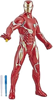 Avengers Marvel Endgame Repulsor Blast Iron Man 13"-Scale Figure Featuring 20+ Sounds