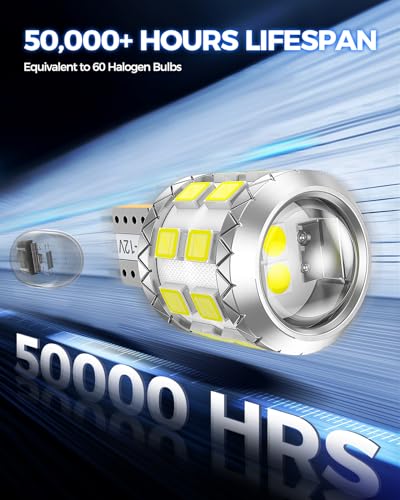 image for Marsauto Upgraded 912 921 LED Bulb Reverse Light, T15 LED Bulb Backup 