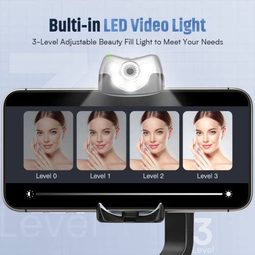 Gimbal Stabilizer For Smartphone 3-Axis Phone Gimbal W/ Ai Tracking Sensor Inception Timelapse Lightweight Foldable Gimbal For Iphone 14 Pro Max/Samsung S22 Vlog Stream Live Video, Hohem Isteady V2 #TOP4