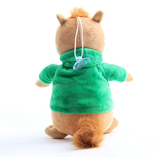 Cartoon Chipmunks Alvin Simon Theodore Plush Toys Stuffed Animal Doll 9'' Figure 3 pieces - 8