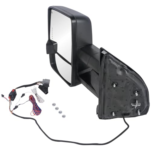 MOSTPLUS Pair Power Heated Tow Mirrors Compatible for 2003-2016 Ford F250 F350 F450 F550 Towing Mirrors by MOSTPLUS - Used condition - Image 9