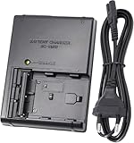 1 BC-VM10 NP-FM50 NP-FM55H NP-FM500H Chargeur de Batterie Compatible avec Sony DSLR-A100 DSLR-A200 DSLR-A300 A350 DSLR-A500 A550 DSLR-A700 DSLR-A900 A450 A500c A560 Appareil Photo & 120cm AC Power Cor